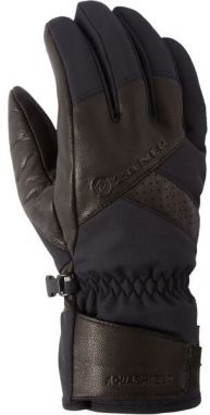 Ziener GETTER AS® AW Pánske lyžiarske rukavice, černá, veľkosť