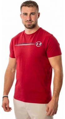 Kappa LOGO ITERES Pánske tričko, červená, veľkosť
