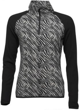 Willard TRINAPA Dámska flísová mikina, čierna, veľkosť