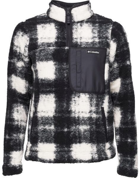 Columbia WEST BEND 1/4 ZIP II Dámska flísová mikina, čierna, veľkosť