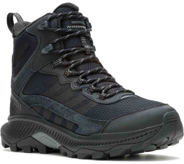 Merrell SPEED STRIKE 2 THERMO MID WP Dámska outdoorová obuv, čierna, veľkosť 37