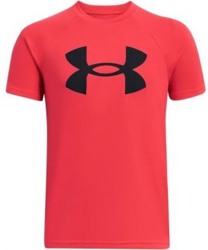 Under Armour TECH BIG LOGO SS Chlapčenské tričko, červená, veľkosť