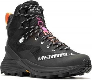 Merrell ROGUE HIKER MID GTX Pánska outdoorová obuv, čierna, veľkosť 45