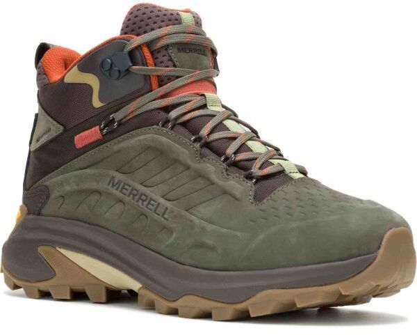 Merrell MOAB SPEED 2 LTR MID WP Pánska outdoorová obuv, khaki, veľkosť 42