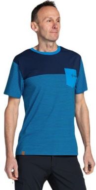 KILPI SORGA Pánske bavlnené tričko, modrá, veľkosť XXXL