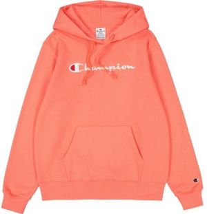 Champion HOODED Dámska mikina, lososová, veľkosť