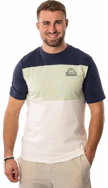 Kappa LOGO FIZIO Pánske tričko, modrá, veľkosť XXL