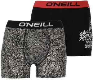 O'Neill BOXER 2-PACK Pánske boxerky, čierna, veľkosť