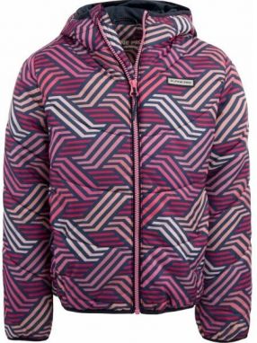 ALPINE PRO DERVO Dievčenská zimná bunda, ružová, veľkosť 152-158