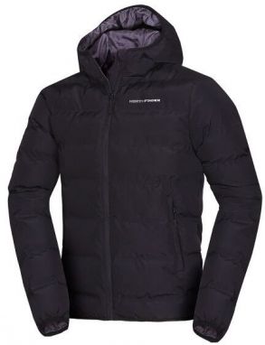 Northfinder BOSCO Pánska prešívaná bunda, čierna, veľkosť