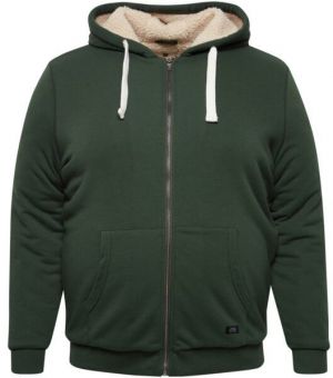 BLEND REGULAR FIT Pánska mikina, tmavo zelená, veľkosť
