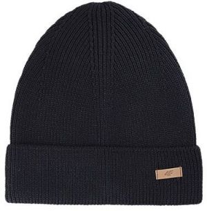 4F WINTER CAP Pánska zimná čiapka, čierna, veľkosť