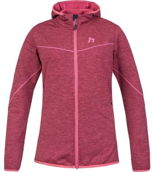 Hannah DAGNYS HOODY Dámska funkčná mikina, ružová, veľkosť