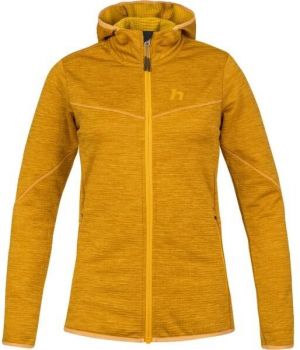 Hannah DAGNYS HOODY Dámska funkčná mikina, žltá, veľkosť