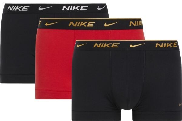 Nike EDAY COTTON STRETCH Pánske boxerky, čierna, veľkosť