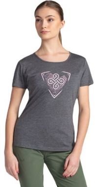 KILPI GAROVE Dámske outdoorové tričko, tmavo sivá, veľkosť