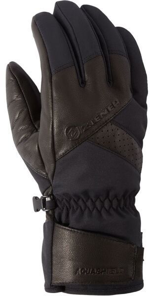 Ziener GETTER AS® AW Pánske lyžiarske rukavice, čierna, veľkosť