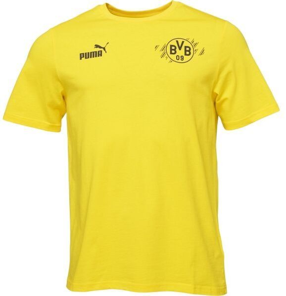 Puma BORUSSIE DORTMUND FOTBAL CULTURE TEE Pánske tričko, žltá, veľkosť