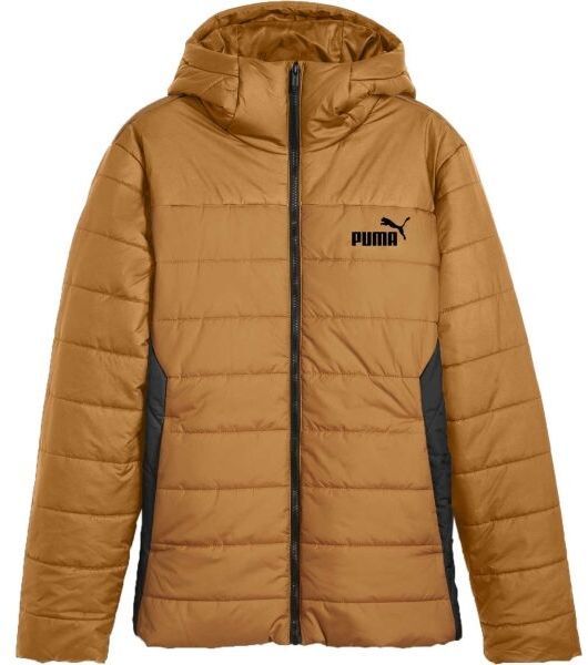 Puma ESS HOODED PADDED JACKET Pánska zimná bunda, zlatá, veľkosť
