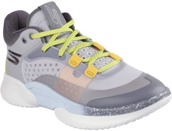 Skechers SKX RESAGRIP Pánska basketbalová obuv, sivá, veľkosť