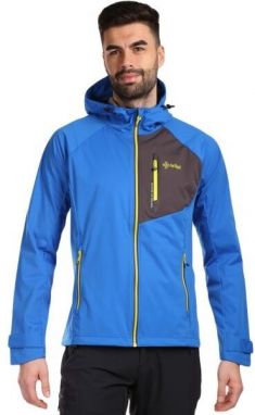 KILPI BELTRA Pánska softshellová bunda, modrá, veľkosť