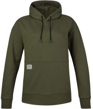 Hannah SANDY HOODY Dámska mikina, khaki, veľkosť