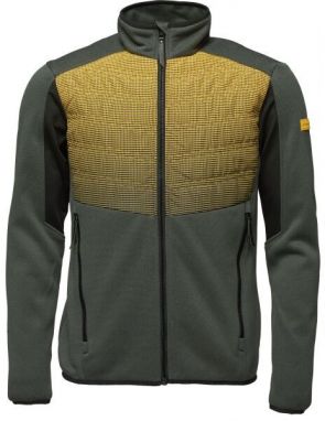 LOAP GANDALF Pánsky športový sveter, tmavo zelená, veľkosť