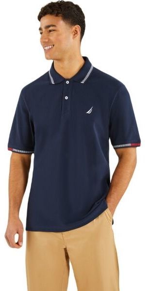 NAUTICA FORD Pánske polo tričko, tmavo modrá, veľkosť
