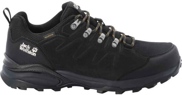 Jack Wolfskin VOJO TOUR TEXAPORE LOW M Pánska treková obuv, čierna, veľkosť