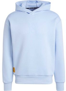 adidas REAL MADRID SEASONAL DOUBLEKNIT Pánska mikina, svetlomodrá, veľkosť