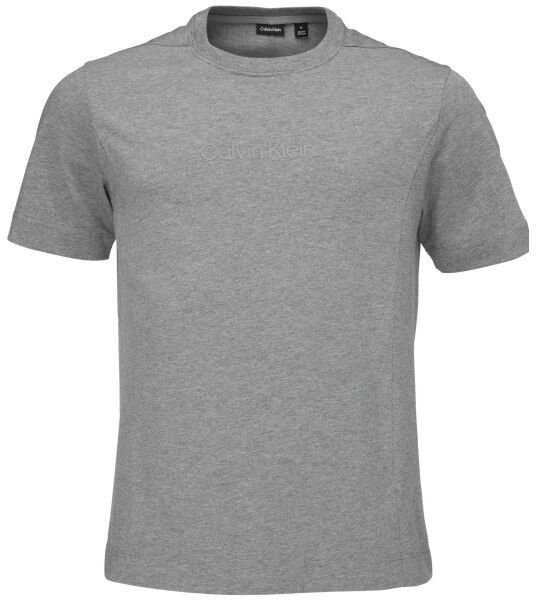 Calvin Klein ESSENTIALS PW S/S Pánske tričko, sivá, veľkosť