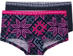 KARI TRAA TINA HIPSTER 2PK Dámske športové nohavičky, tmavo modrá, veľkosť
