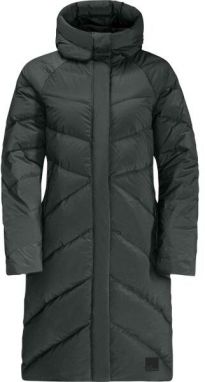 Jack Wolfskin MARIENPLATZ W Dámsky zimný kabát, zelená, veľkosť