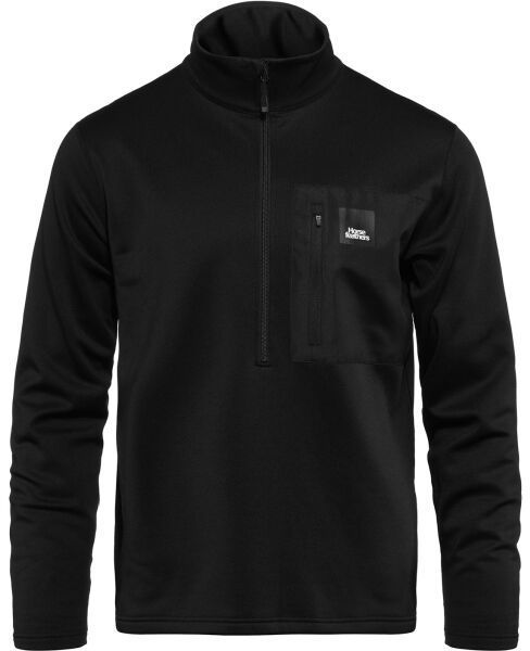 Horsefeathers MINER Pánska funkčná mikina, čierna, veľkosť