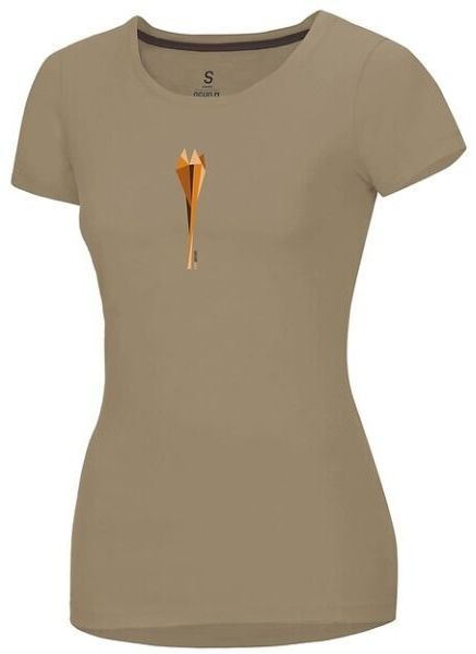 OCÚN CLASSIC T W Vonkajšie tričko, béžová, veľkosť