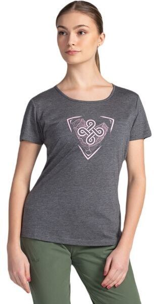 KILPI GAROVE Dámske outdoorové tričko, tmavo sivá, veľkosť