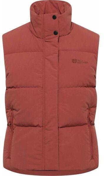Jack Wolfskin NORDLICHT VEST W Dámska páperová vesta, červená, veľkosť