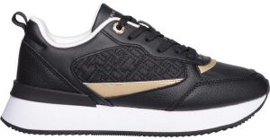 Tommy Hilfiger MONOGRAM RUNNER Dámska obuv, černá, veľkosť