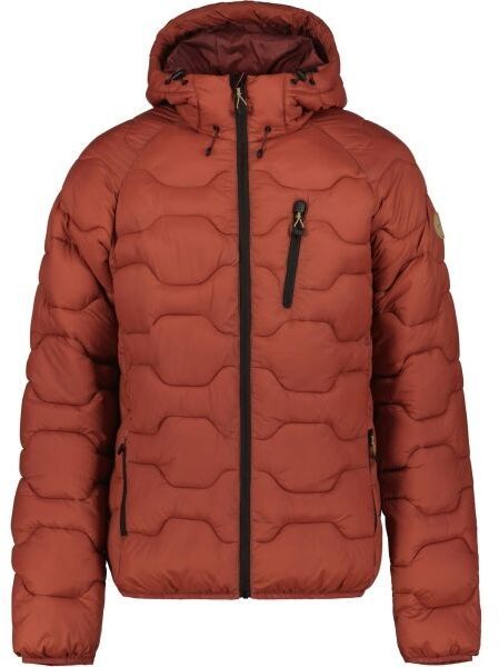 ICEPEAK BRANCH Pánska zimná bunda, oranžová, veľkosť