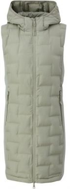 s.Oliver RL OUTDOOR WAISTCOAT Dámska vesta, svetlo zelená, veľkosť