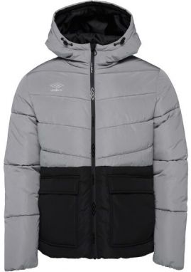 Umbro KOBEN Pánska zimná bunda, sivá, veľkosť