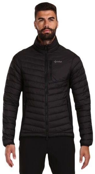 KILPI ACTIS Pánska zateplená bunda, čierna, veľkosť