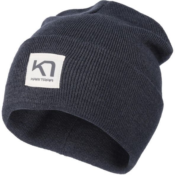 KARI TRAA ROTHE Dámska čiapka, tmavo modrá, veľkosť