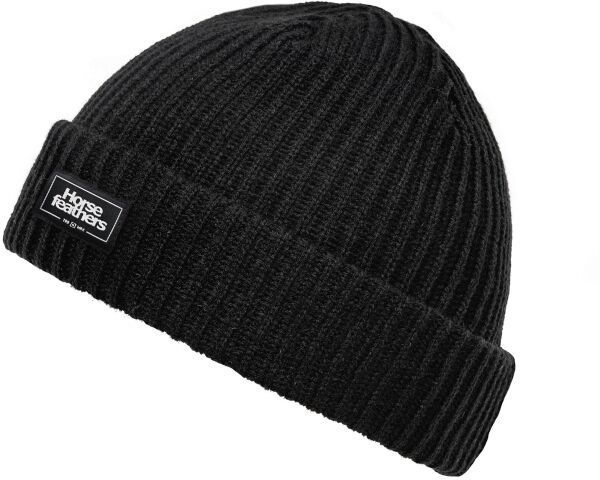 Horsefeathers GAINE BEANIE Pánska zimná čiapka, čierna, veľkosť UNI