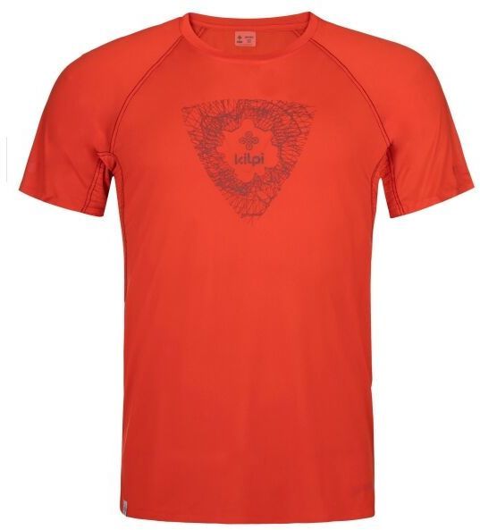 KILPI WYLDER Pánske bežecké tričko, červená, veľkosť