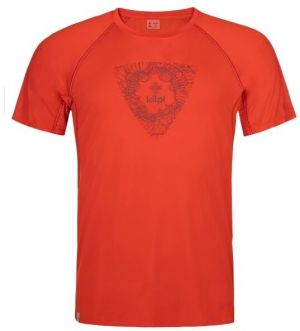 KILPI WYLDER Pánske bežecké tričko, červená, veľkosť