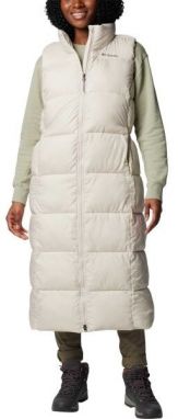 Columbia PUFFECT MID VEST Dámska vesta, béžová, veľkosť
