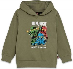 LEGO® kidswear LWSCOUT 600 Chlapčenská mikina, khaki, veľkosť