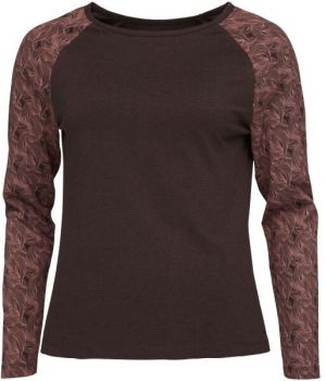 LOAP AMROLA Dámske tričko, hnedá, veľkosť