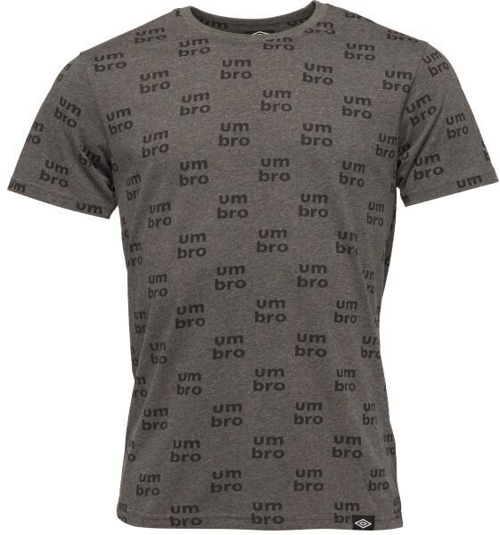 Umbro RODIE Pánske tričko, tmavo sivá, veľkosť